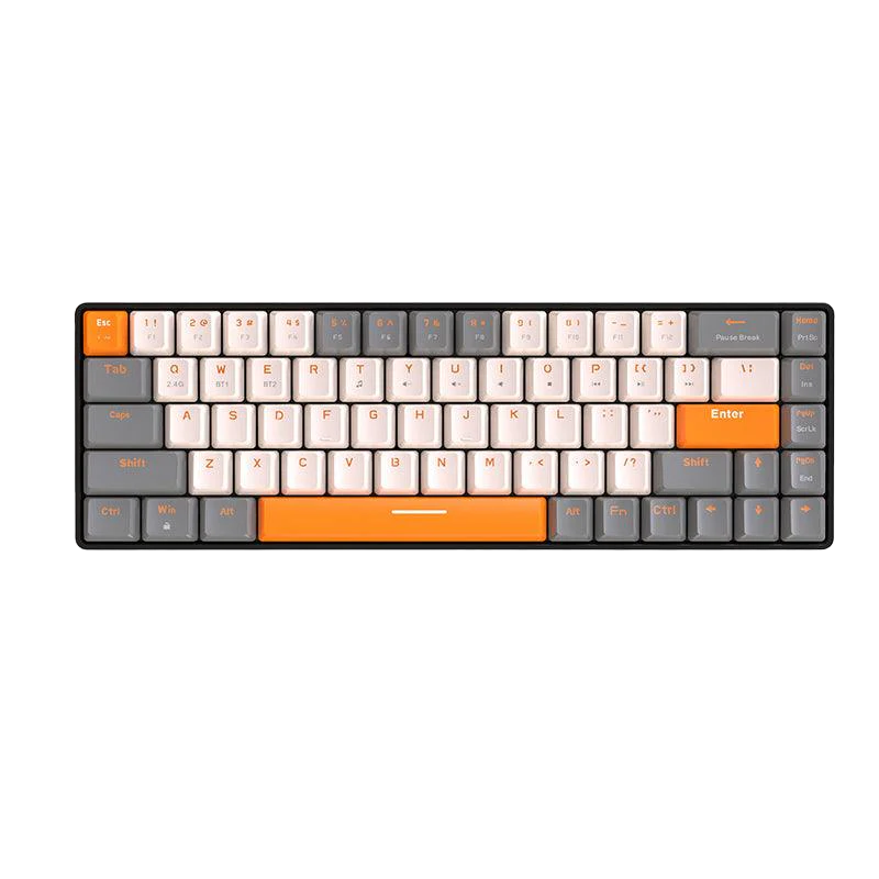 PulseArc Nomad - Premium mechanical gaming keyboard with ergonomic design